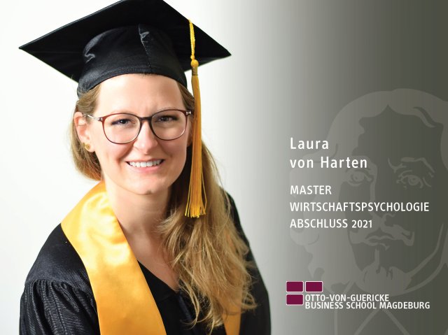 Laura von Harten (Master Wirtschaftspsychologie-Abschluss 2021)